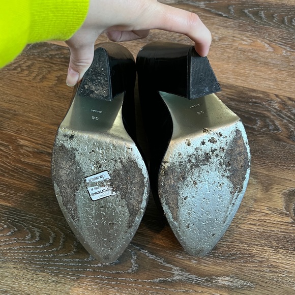 Alexander Wang Black Patent Heels - Picture 4 of 5